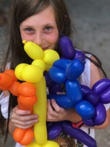 Milujsmějsežij - tvoření z balonků