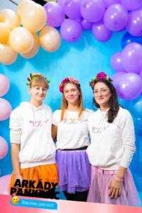 Milujsmějsežij - firemní akce, tým