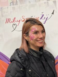 Milujsmějsežij - mikulášské malování na obličej, květiny