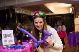 Milujsmějsežij - narozeninové dětské oslavy, zakladatelka, tvoření z balonků, čelenky