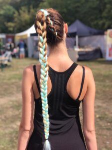 Milujsmějsežij - copánky s kanekelonem