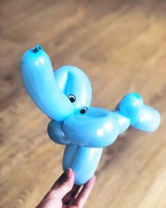 Milujsmějsežij - tvoření z balonků slon